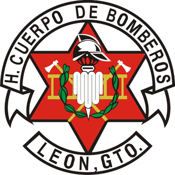 Escudo del Heroico Cuerpo de Bomberos de León